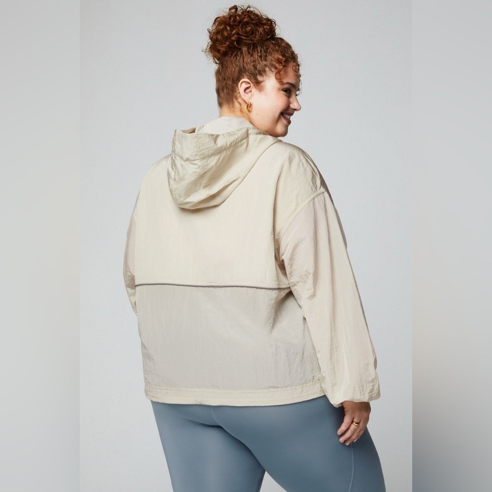 Nylon Shimmer Windbreaker - Picture 4 of 7